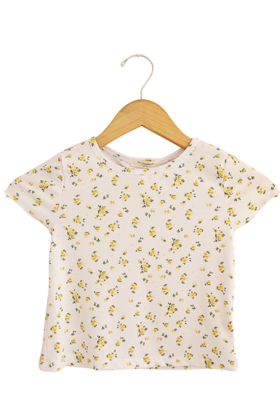 Jeans Warehouse Hawaii - S/S PRINT 7-16 - PICKING PETALS TEE | KIDS SIZE 7-16 | By IKEDDI IMPORTS