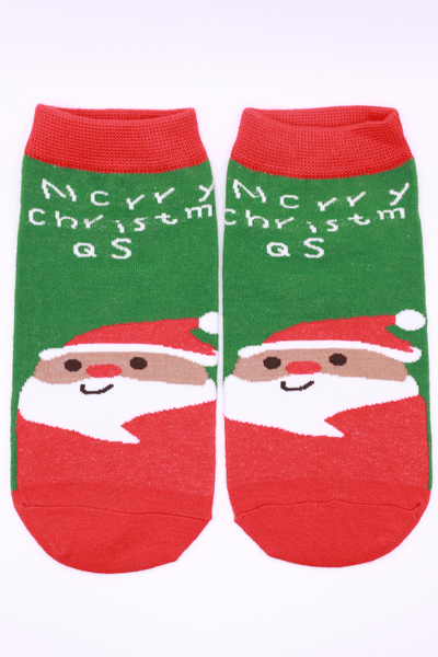 Jeans Warehouse Hawaii - XMAS/SEASONAL HOLIDAY - SANTA SOCKS | By AMEN TRADING