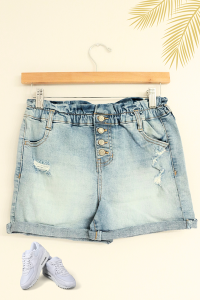 Jeans Warehouse Hawaii - DENIM SHORTS 7-16 - BUTTON UP DENIM SHORTS | KIDS SIZE 7 - 16 | By ULTIMATE OFFPRICE