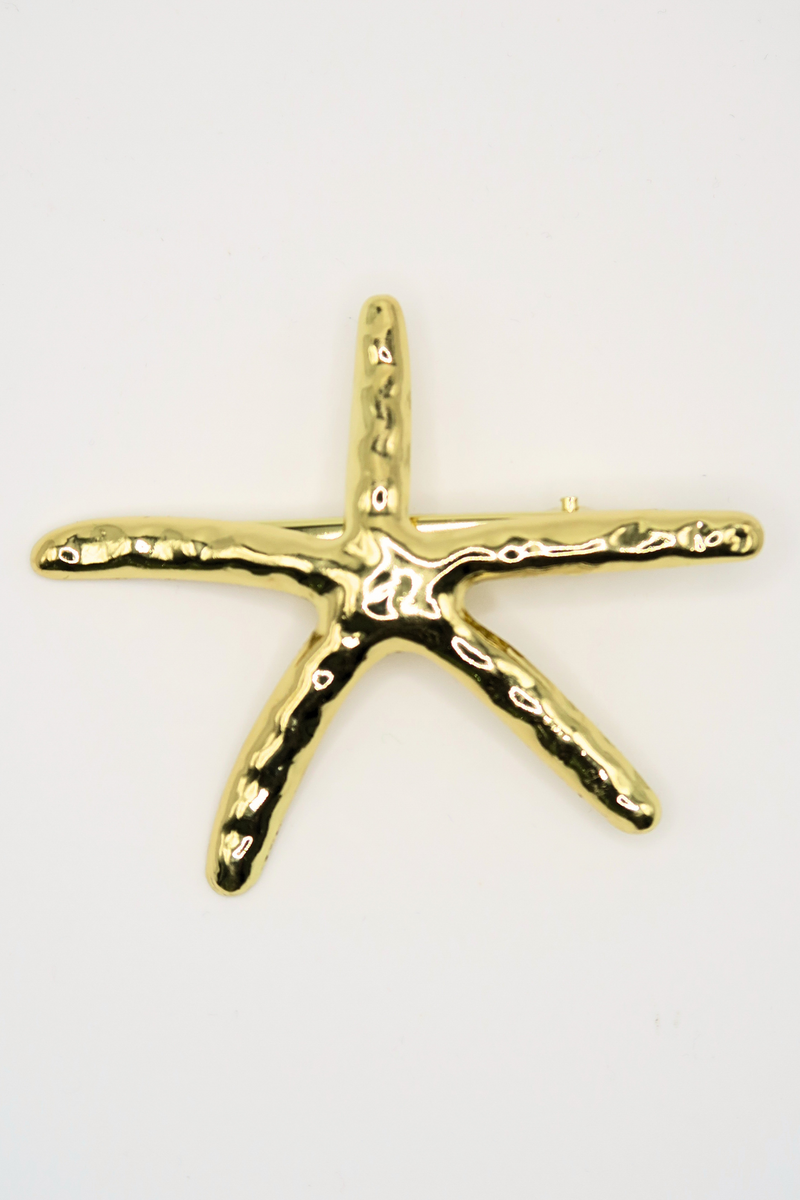 Jeans Warehouse Hawaii - BARETTES & BOBBY PINS - STARFISH BARETTE | By JOIA TRADING