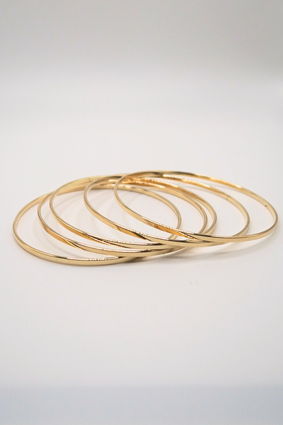 Jeans Warehouse Hawaii - BRACELT MULTI BANG/STR - GOLD BASIC BANGLES | By ODIN FASHION CORP