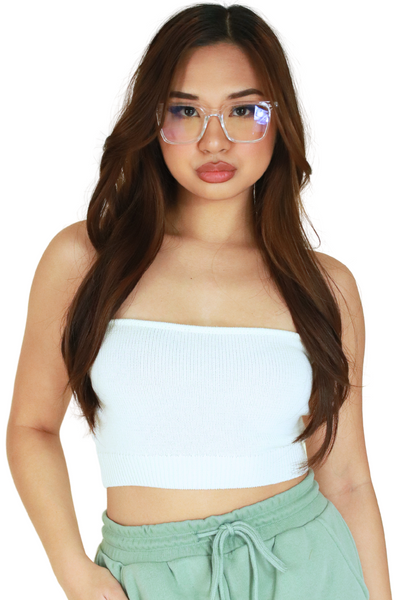 Jeans Warehouse Hawaii - CLEAR LENS SUNGLASSES - TEA TIME BLUE LIGHT GLASSES | By SUNNY SUNGLASS