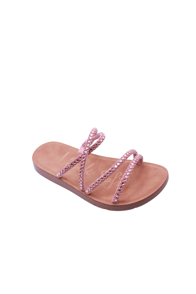 Jeans Warehouse Hawaii - 9-4 OPEN FLAT - BEAT ME TO IT SANDAL | KIDS SIZE 9-4 | By FOREVER LINK