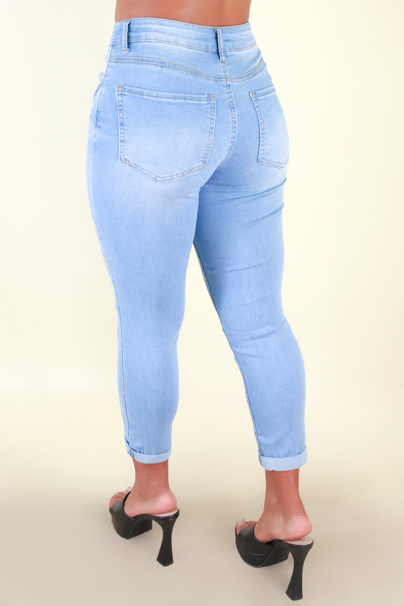 Jeans Warehouse Hawaii - DENIM CAPRIS - LEILA CAPRI JEANS | By WAX JEAN