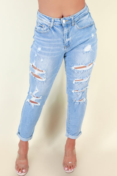 Jeans Warehouse Hawaii - JEANS - KIANA BOYFRIEND JEANS | By WAX JEAN