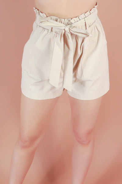 Jeans Warehouse Hawaii - SOLID WOVEN SHORTS - FEELING IT SHORTS | By HAVE FASHION INC.